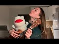 Чёрные очки - Комсомольск covered by hulfic ukulele