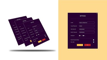 Modern JavaFX Borderless Settings UI Using IntelliJ [Free Code]
