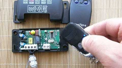 Nice replacement remote programming procedure