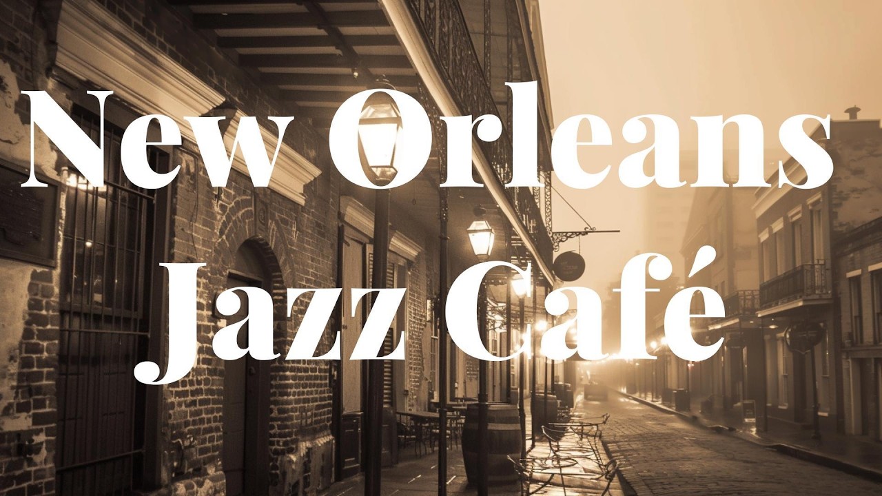 Vintage Jazz Café ☕ 1910s New Orleans Ambience | Deep Focus Study Music