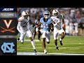 Virginia vs. North Carolina Full Game | 2021 ACC Football