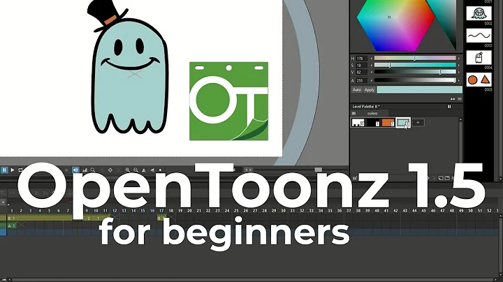 [NEW] Basics of OpenToonz 1.5 - How to animate 2D animation class [#003​]