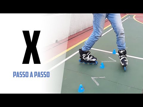 Trick X - Aprenda Slalom / Step by Step - Slalom Skating Tutorial