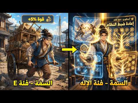 🎰 نظام استخراج مهارات بيضاء عديمة الفائدة لكنه يعيش محاكاة حياة كاملة ليرثها 😱