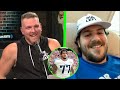 Taylor Lewan Tells Pat McAfee About His Torn ACL and Rehab Experience