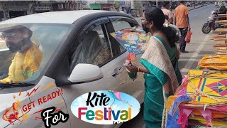 Getting Ready For Kites Festival 2022 With Family | Archana Chandu