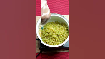 طريقة عمل احلى مربى العنب 