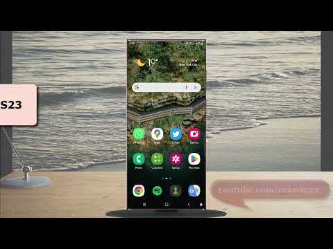 Samsung Galaxy S23 Ultra : How to use live transcribe offline mode