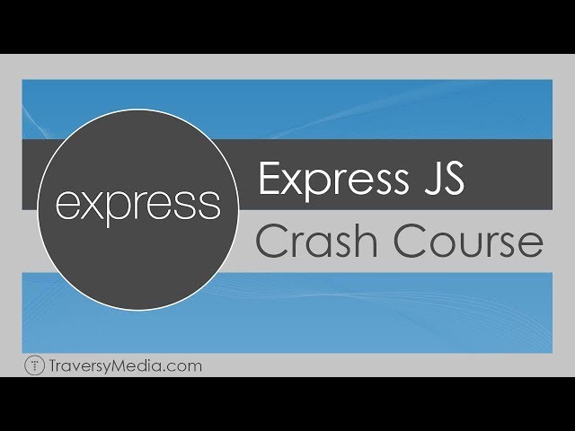 Express JS Crash Course class=