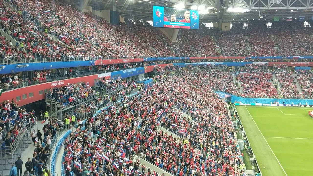 Egypt Plays Russian National Anthem