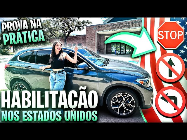 HABILITAÇÃO NOS ESTADOS UNIDOS - COMO É A PROVA PRATICA NOS EUA - CARTEIRA  DE MOTORISTA NOS EUA 