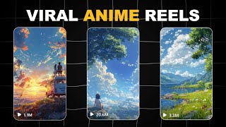 How to Create Trending ANIME Reels for free | SynthoMinds