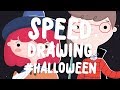 Speed drawing #halloween