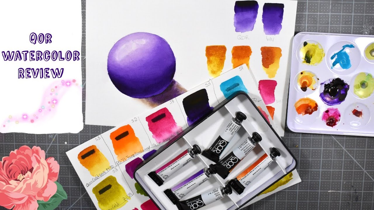 QoR Watercolor Introductory Set 12 Color Introductory Set
