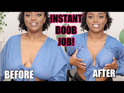 ULTIMATE BOOB JOB HACK!! 