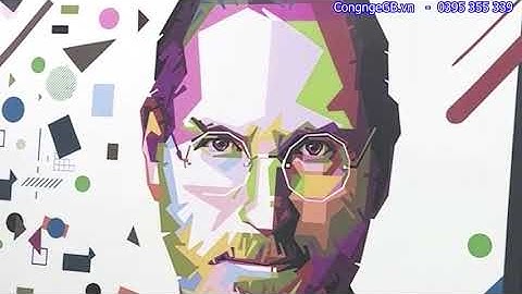 Vẽ tranh tường bằng máy in phun mực UV