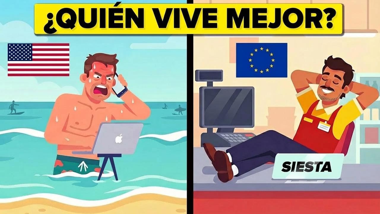 Americanos o europeos: ¿quién vive mejor?