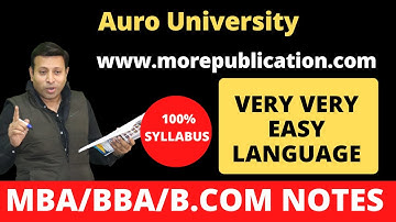 MBA BOOKS/NOTES AU|Auro University|EASY LANGUAGE|BBA NOTES/BOOKS|BCOM NOTES/BOOKS|