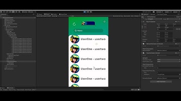 Unity - Lavarell - Unity Chat (Tech Video) New Design UI - Bug with "My Chats" list