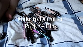 Makeup Declutter 2016 - Lips!
