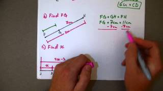 Geo, Sect  1 2, Ex  4 Find Measurements