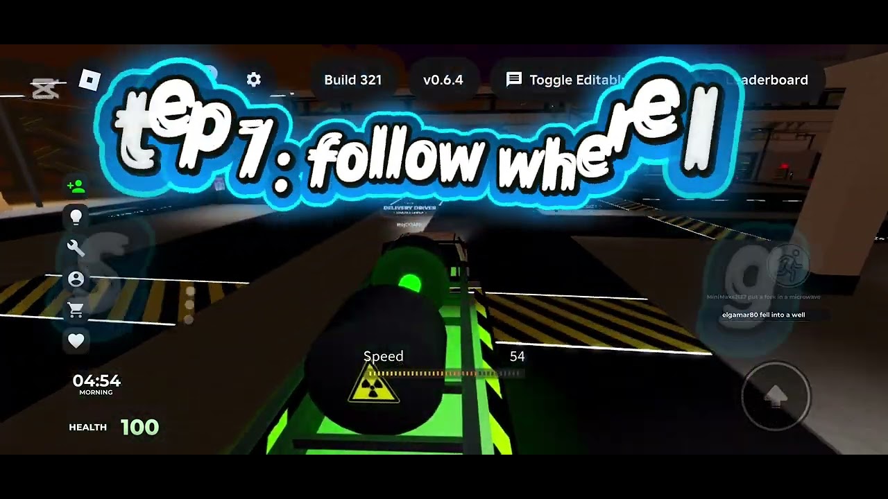 How to be a cargo driver in NBTF Roblox 