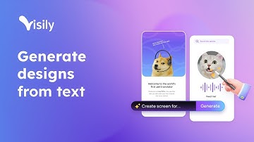 Instant multi-screen designs with Text to Design AI