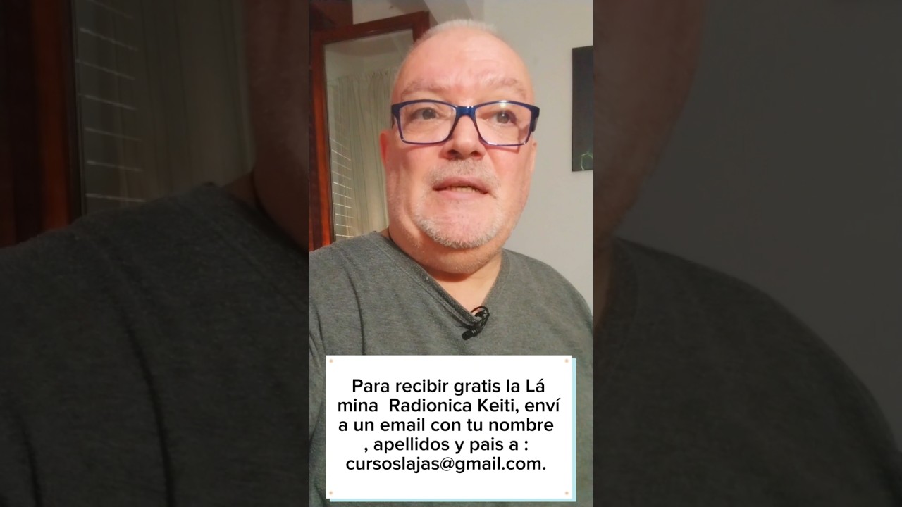¡ Gratis para 100 personas la poderosa lámina Radionica Keiti!