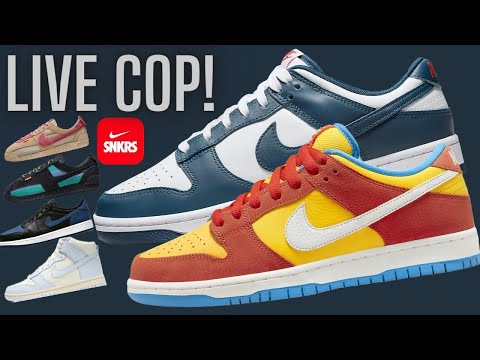 LIVE COP: NIKE DUNK LOW ‘VALARIAN BLUE’ & BART SIMPSONS DUNK RAFFLE ...