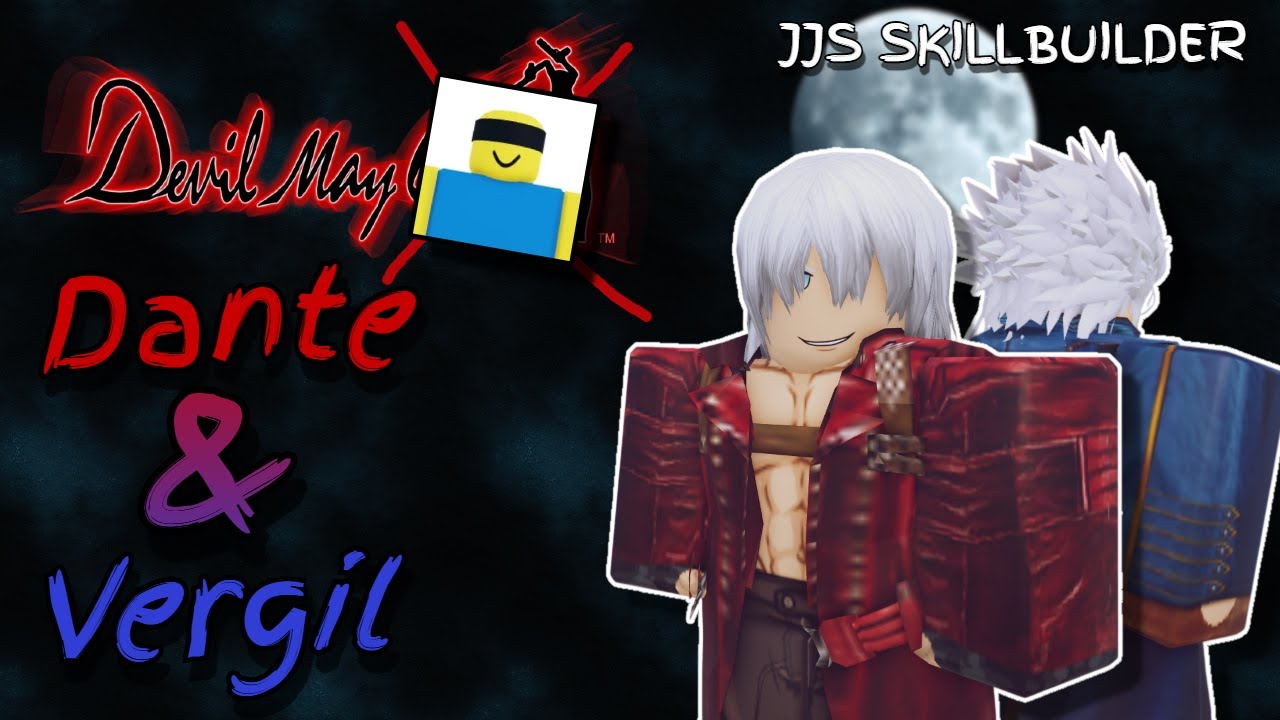 JJS Skill Builder Dante & Vergil Moveset Showcase