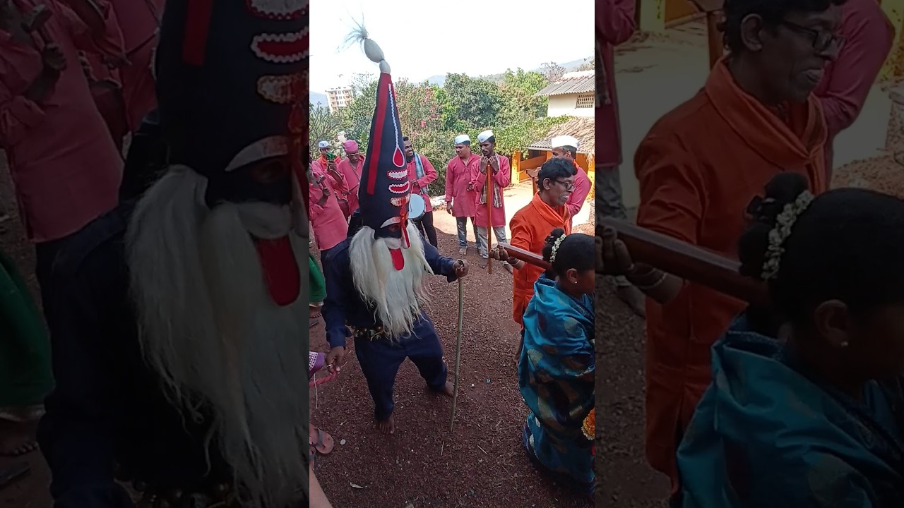 वेरळ चा संकासुर🔥 कोकणातला शिमगा संकासुर 