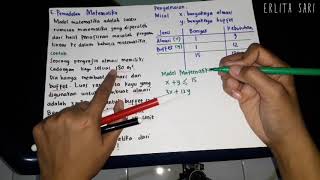 Program Linear: Model Matematika & Bentuk Obyektif