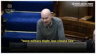 A Vote For Ff-Fg Is A Vote For Genocider Ursula Von Der Leyen - 200224 Paul Murphy Td