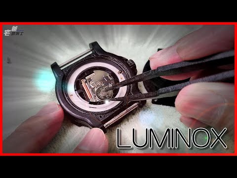 更換雷明時手錶電池 | DIY更換Luminox軍錶電池 | Luminox 8800 Recon Watch Battery Replacement