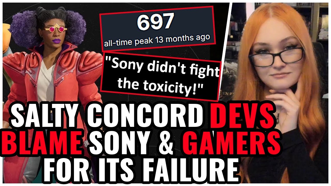 Salty Devs BLAME Gamers & Sony For Concord's Failure Instead Of Admitting It Was Modern DEI SLOP
