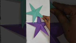 Christmas star 🎄✨#creative #art #artandcraft #diy #papercraft #star #christmas #trending#celebration