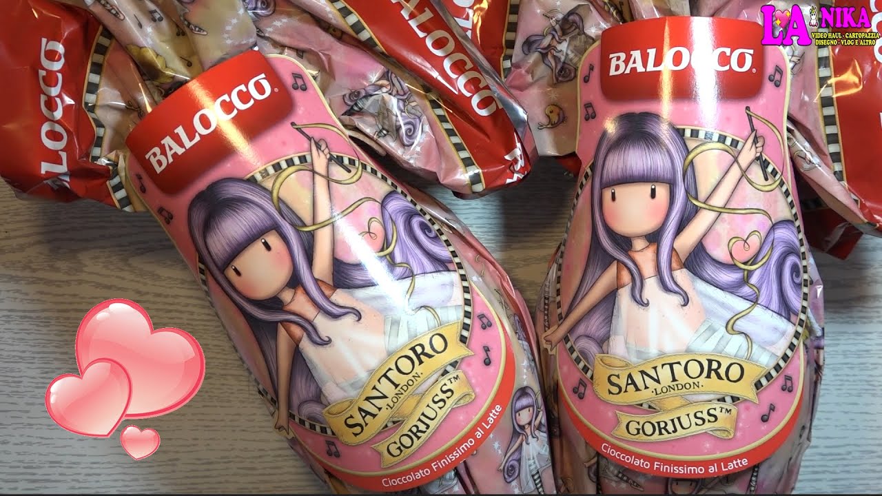 APRO DUE UOVA DI PASQUA BALOCCO 2023 DELLE GORJUSS SANTORO LONDON By