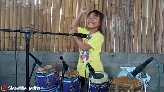 Cover Kendang Cilik Cewek Yogyakarta Lagu Angin Dalu Liana Jadhut Baru Belajar Kendang 6 Bulan