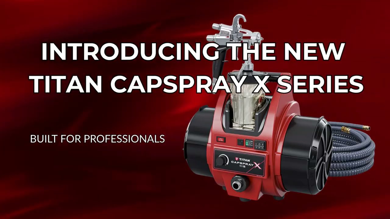 Best HVLP Sprayer for Bathtub Refinishing? Titan Capspray X95 vs