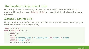 How to Join Two Columns Based on Date Ranges in Oracle SQL