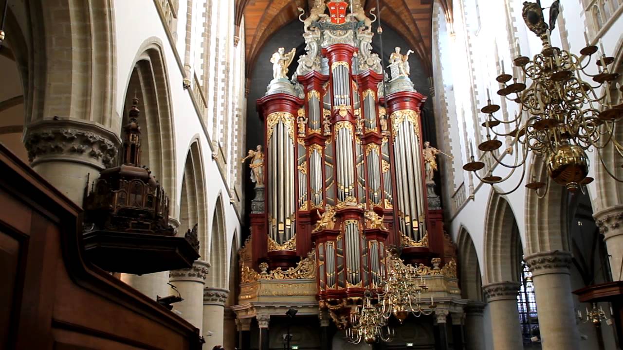 De Grote of Sint Bavo Kerk Haarlem Orgel 2012 - YouTube