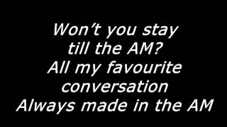 am one direction letra