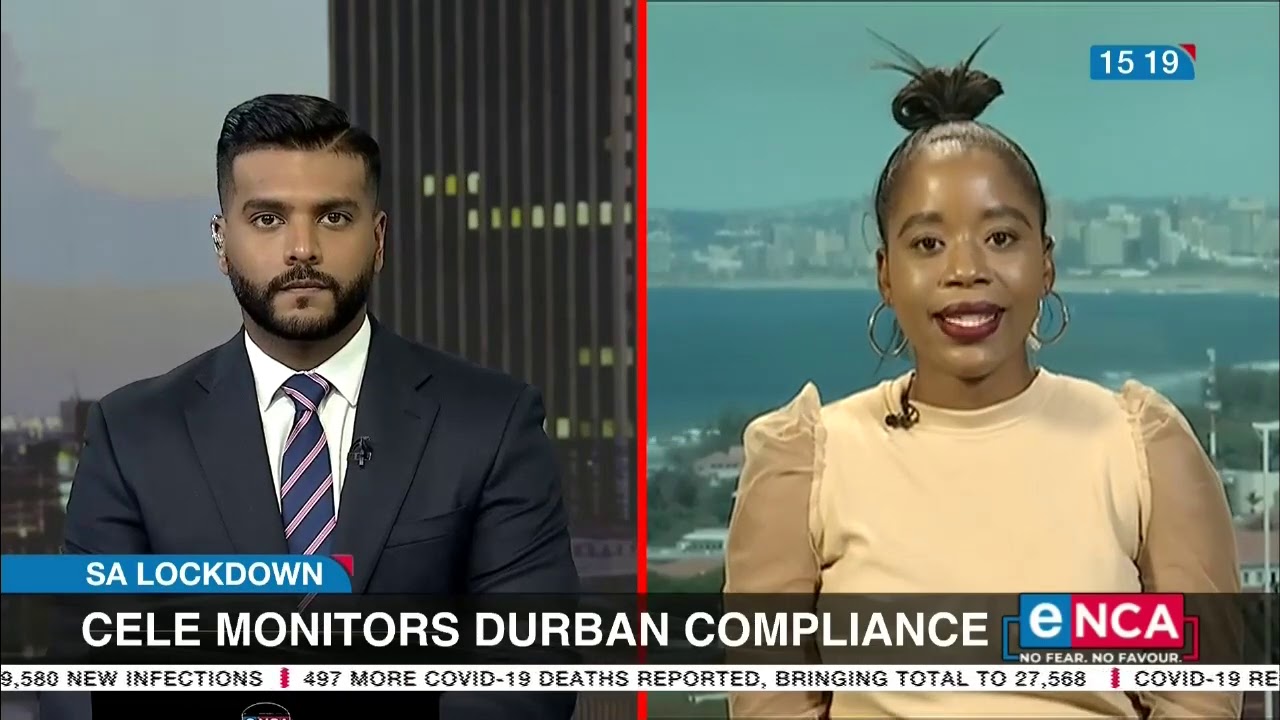 Police minister in Durban monitoring compliance