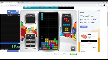 Tetris (Web) 10 Line Speed Run | 27.81