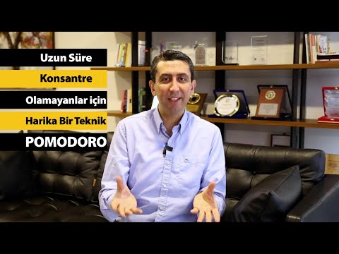 Uzun Süre Konsantre Olamayanlar için Harika Bir Teknik Pomodoro