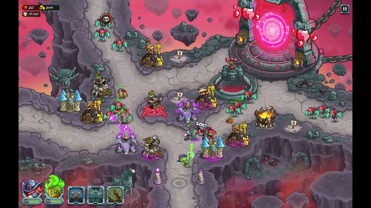 Kingdom Rush Alliance: Revamped Enemies- Canyon Plateau- Impossible- NLL