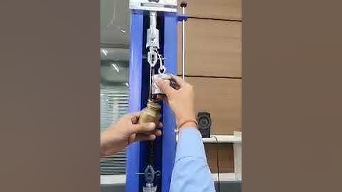 Peel Tester Calibration of Load Cell with  Dead Weight