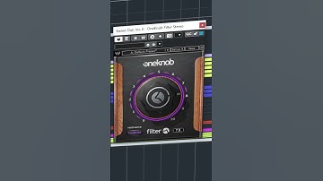 فیلتر کردن موزیک با پلاگین OneKnob Filter  #wavesaudio #wavesounds