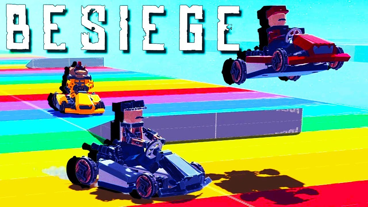 feed and grow fish simulator AMAZING Kart Races and SUMO FIGHTS! - Besiege Multiverse Gameplay