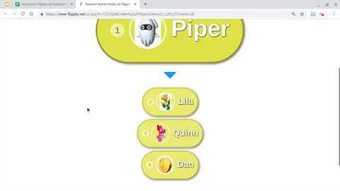 Using Photos with Flippity Random Name Picker